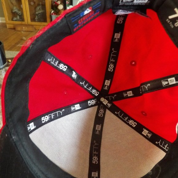 New Era 59 fifty Cincinnati Reds Baseball Hat - Picture 5 of 5